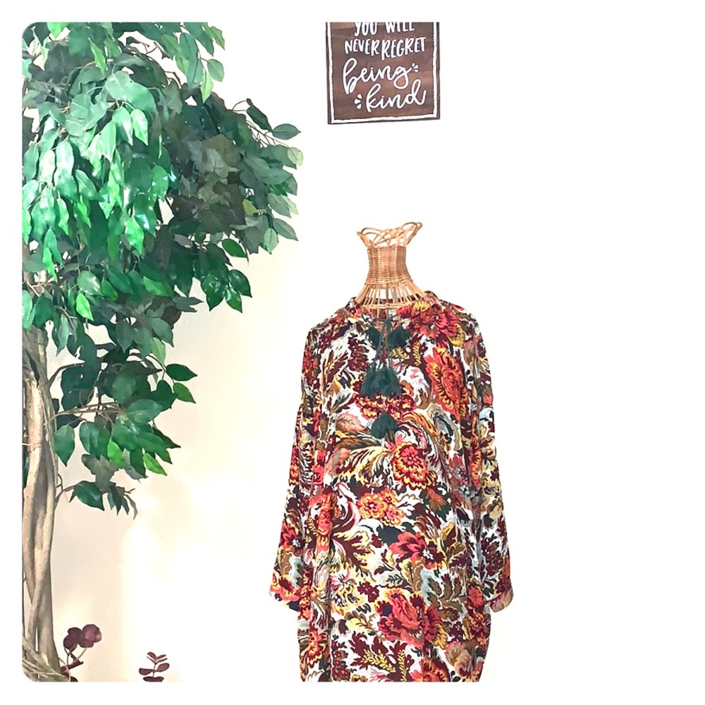 Women’s 70’s vintage style shirt dress
